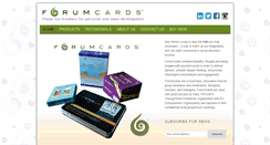 Desktop Screenshot of forumcards.com